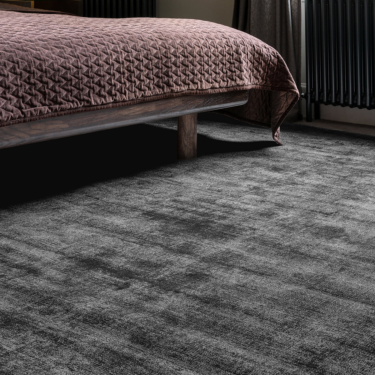 Asiatic Blade Charcoal Rug