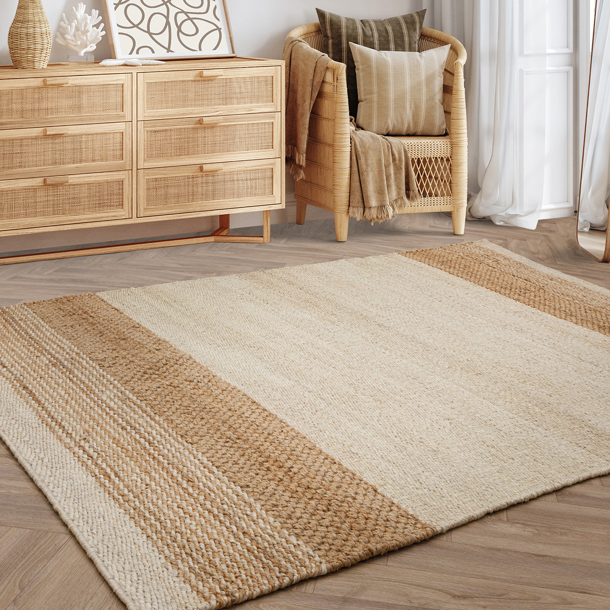 Asiatic Cedar Bleach Natural Rug