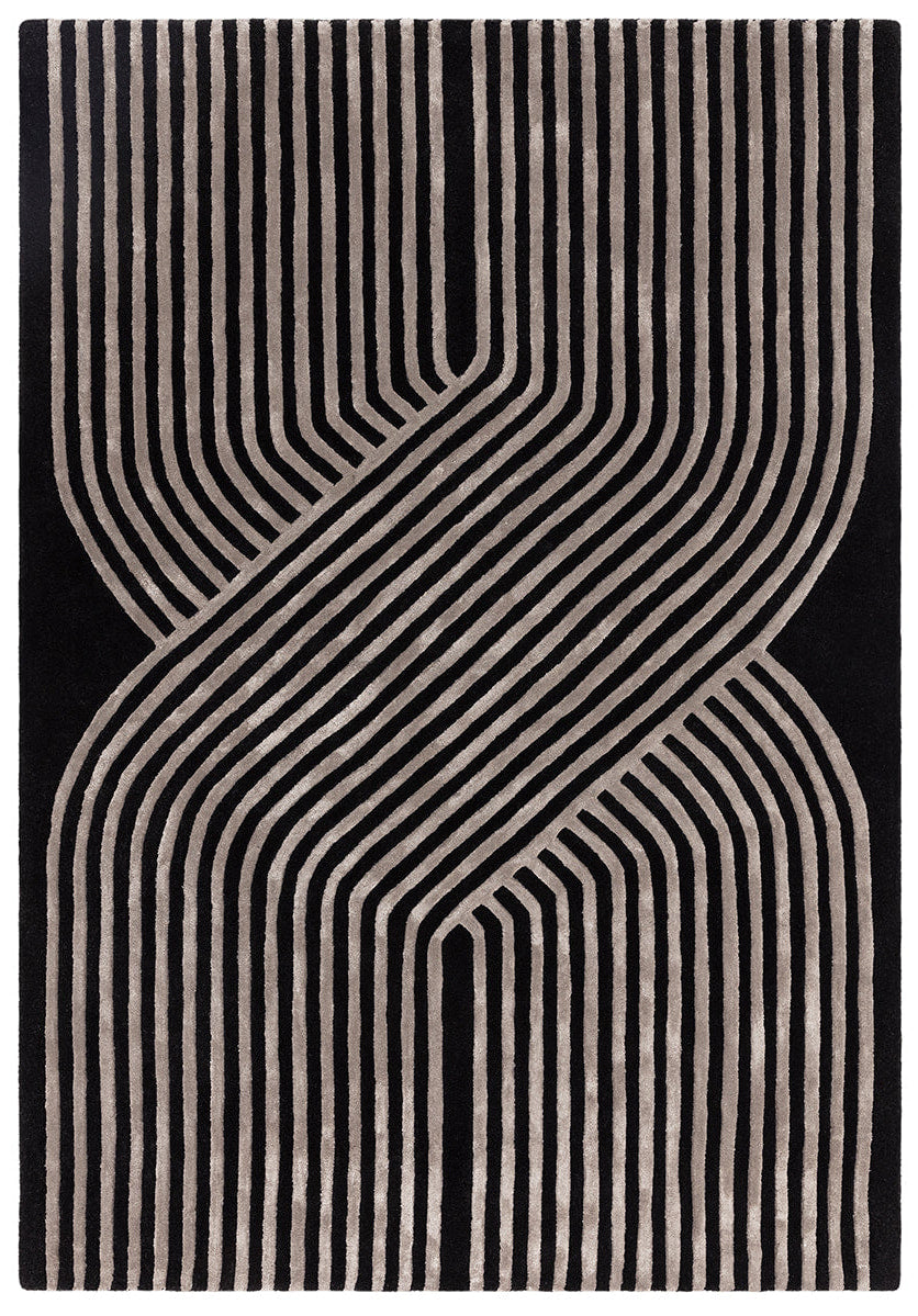 Asiatic Matrix Solsitice Gunmetal Rug