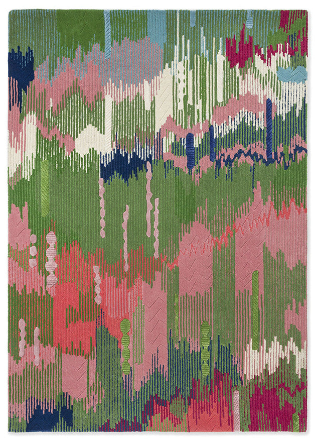 Sophie Robinson x Harlequin Wilderness Peridot/emerald 144507 Rug