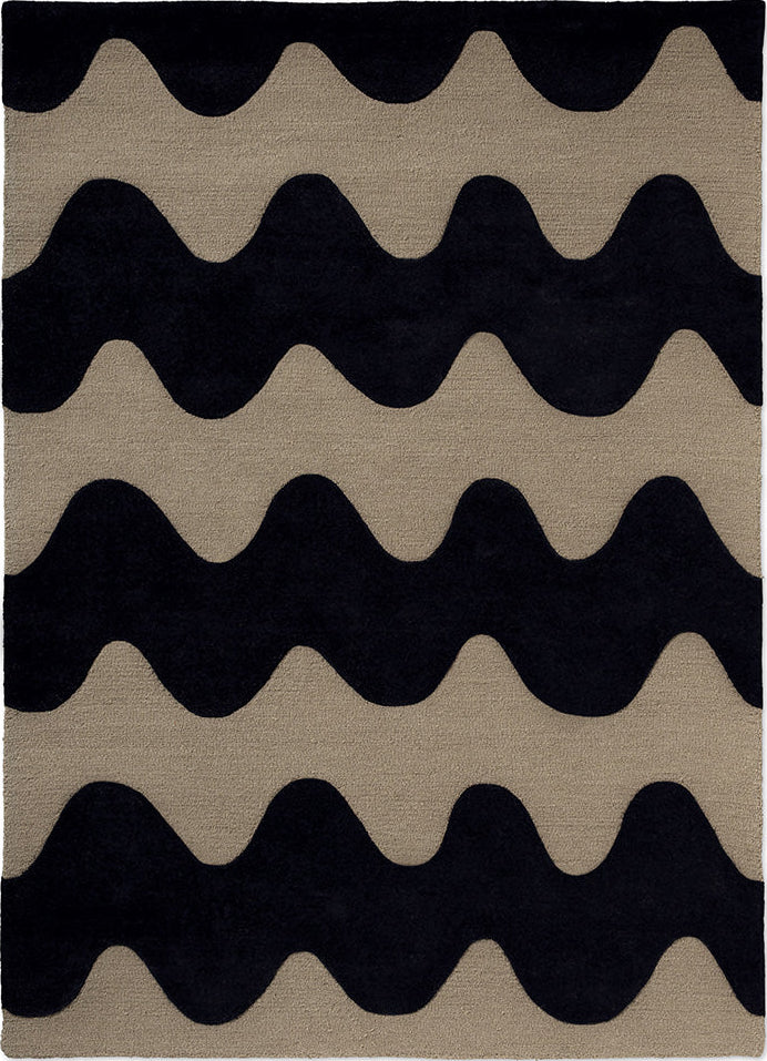 Marimekko Lokki Black Rug | Cheap Rugs Australia