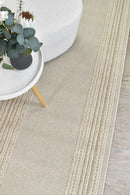 Colorado Lines Beige Outdoor Rug