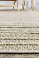 Colorado Lines Beige Outdoor Rug