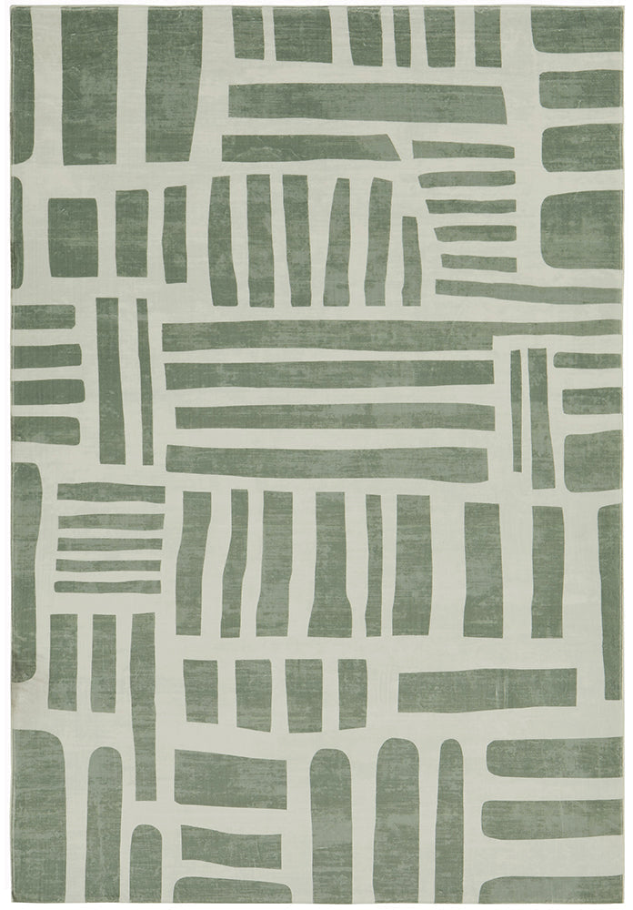 Cushy Wila Green Rug | Cheap Rugs Australia