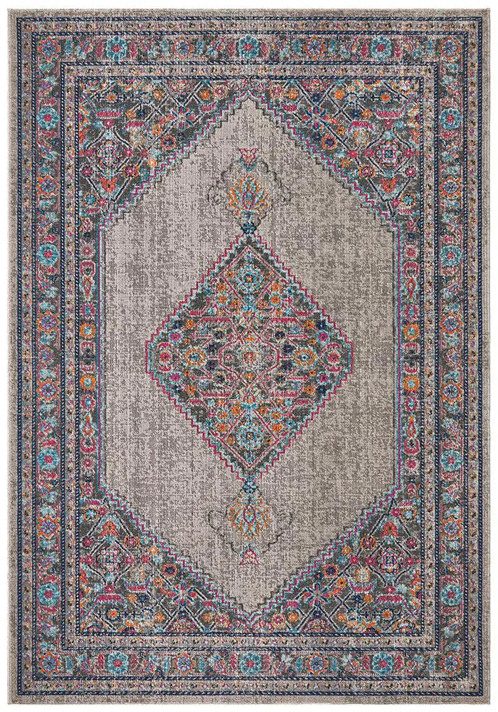 Whisper Diamond Grey Rug