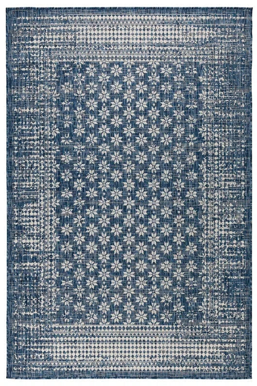 Pearl Blue Outdoor Rug