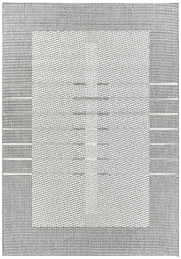 Samba Silver Cream Outdoor Rug