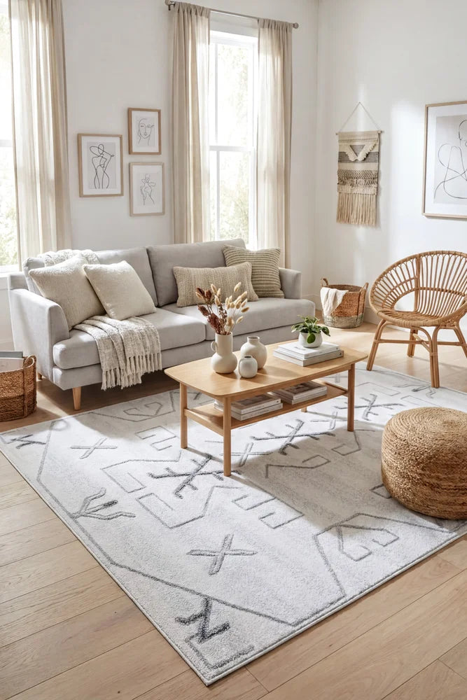Paradise Cala Grey — AI styled visualisation