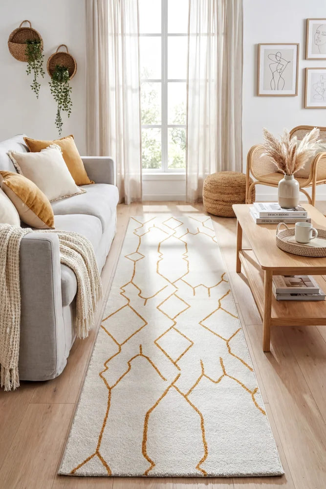 Paradise Ivy Gold Runner — AI styled visualisation