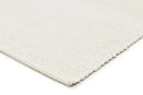 Skandi-Carlos Felted Wool Rug White Natural