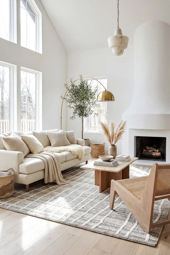 Stockholm Lucas Rug — AI styled visualisation