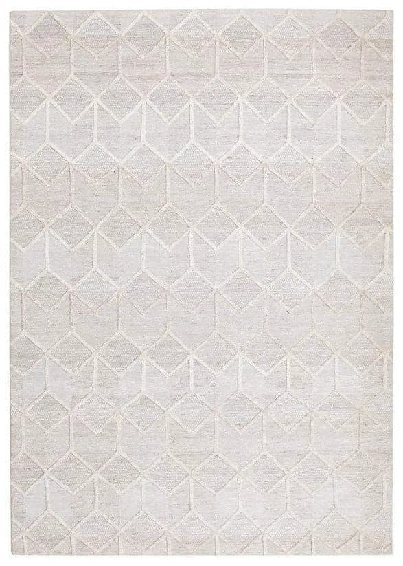Winter Grey Brush Modern Rug