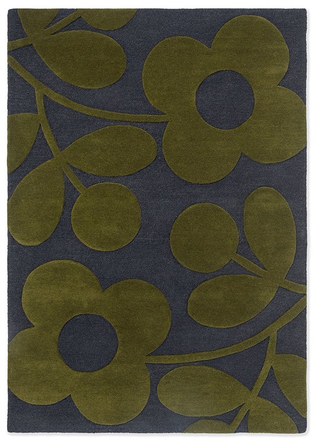 Orla Kiely Sprig Stem Marine 063908 Rug