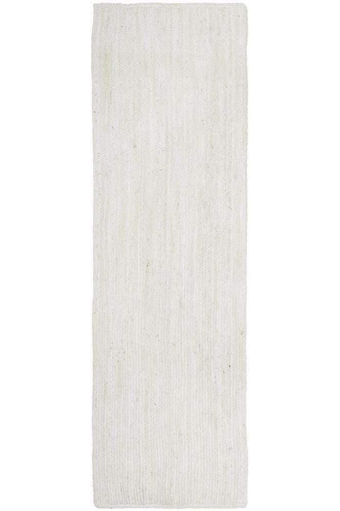 Bondi White Runner Rug