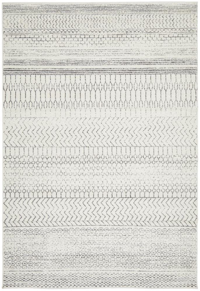 Chrome Harper Silver Rug