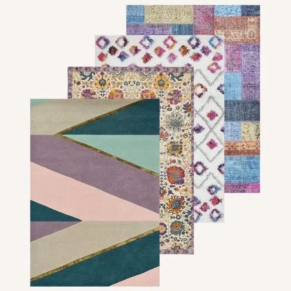 Multi Coloured Rugs