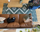Terrazzo 167 Reversible Blue Outdoor