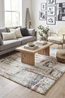 Messina Damask Rug — AI styled visualisation