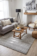 Messina Aluminum Rug — AI styled visualisation
