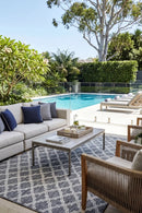 Alaska Indoor Outdoor 92 Light Grey Rug — AI styled visualisation