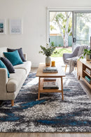 Dahlia 176 Grey Turquoise — AI styled visualisation