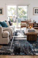 Dahlia 347 Turquoise Rug — AI styled visualisation