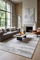 Contemporary Cove Dune Beige Rug — AI styled visualisation