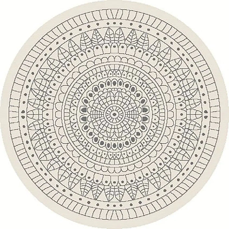 Terrazzo 39 Reversible Round Silver