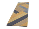 Asiatic Reef 02 Big Zig Ochre Grey Rug