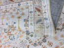 Hamilton Multicoloured Distressed Machine Washable Rug