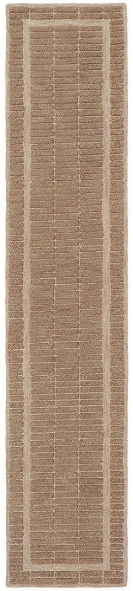 Alisa & Lysandra Marlow Mocha Runner Rug | Cheap Rugs Australia