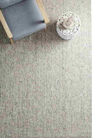 Arabella Grey Wool Jute Runner Rug