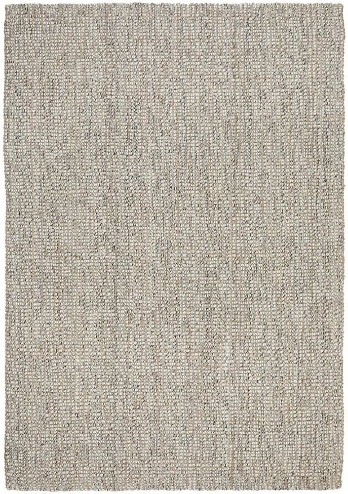 Arabella Grey Wool Jute Rug