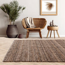 Asiatic Abbus Tawny Brown Rug