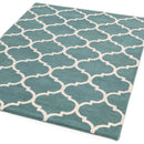 Asiatic Albany Ogee Duck Egg Rug