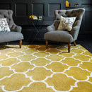 Asiatic Albany Ogee Ochre Rug