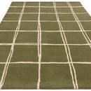 Asiatic Albany Grid Olive Rug