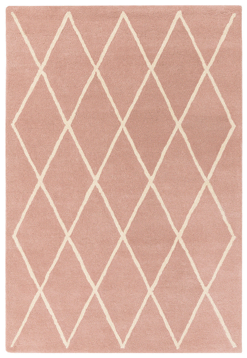 Asiatic Albany Diamond Pink Rug
