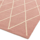 Asiatic Albany Diamond Pink Rug