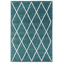 Asiatic Albany Diamond Teal Rug