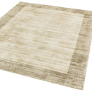 Asiatic Blade Border Smoke Putty Rug