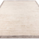 Asiatic Blade Border Putty Silver 07 Rug