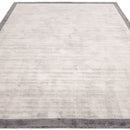 Asiatic Blade Border Silver Grey 08 Rug