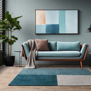 Asiatic Blox Teal Rug