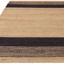 Asiatic Cedar Charcoal Natural Rug
