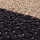 Asiatic Cedar Charcoal Natural Rug