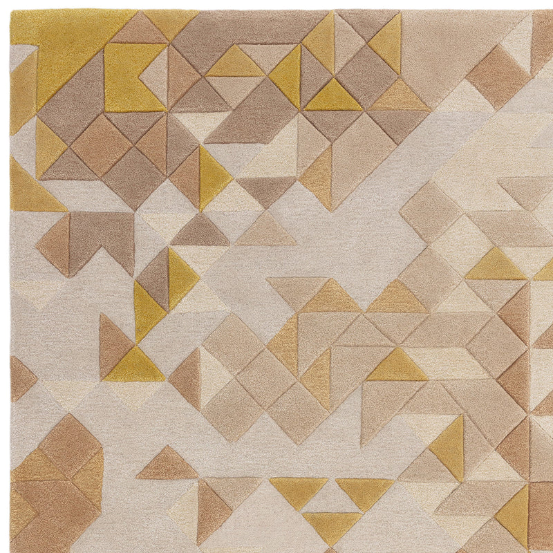 Asiatic Enigma Gold Rug