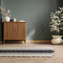 Asiatic Hive Charcoal Rug