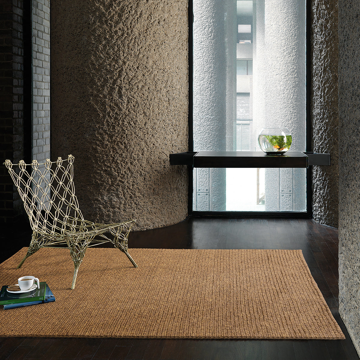 Asiatic Jute Loop Natural Rug