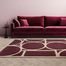 Asiatic Metro Plum Rug
